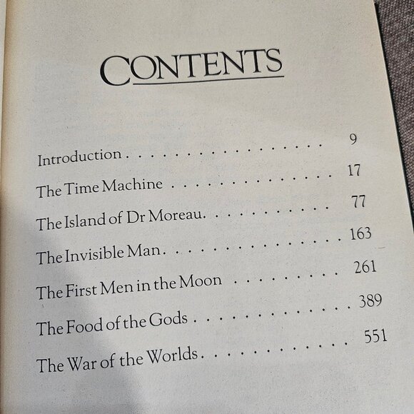 HG Wells Treasury of World Masterpieces Hard Copy Forest Green Leather Bound - Picture 9 of 12